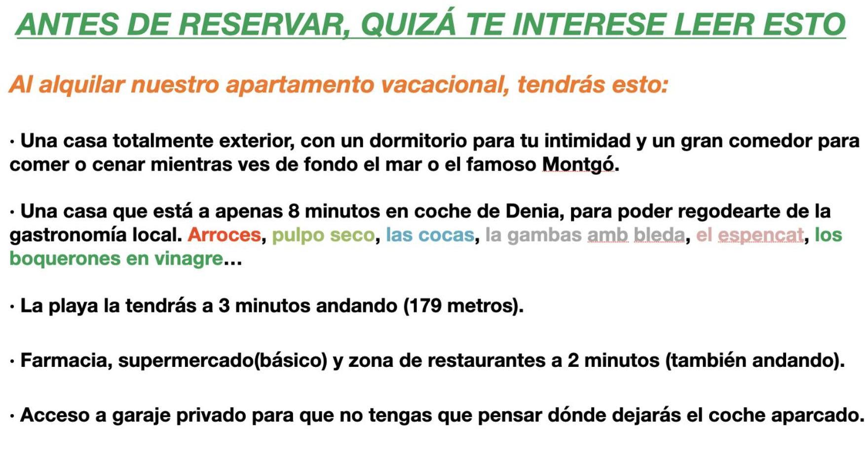 Apartamento La Playa A 2 Minutos Y 14 Segundos A Pie Dénia Exterior foto
